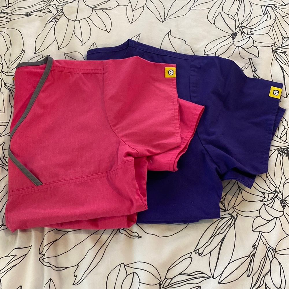 Wonder wink scrub tops